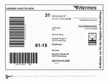 hermes versand etikett erstellen|hermes versandservice.